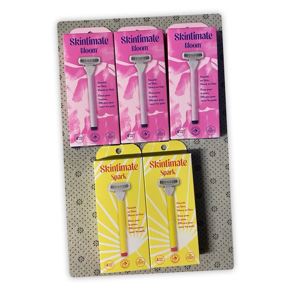 Skintimate 4 Blades Razors, Pack Of 5